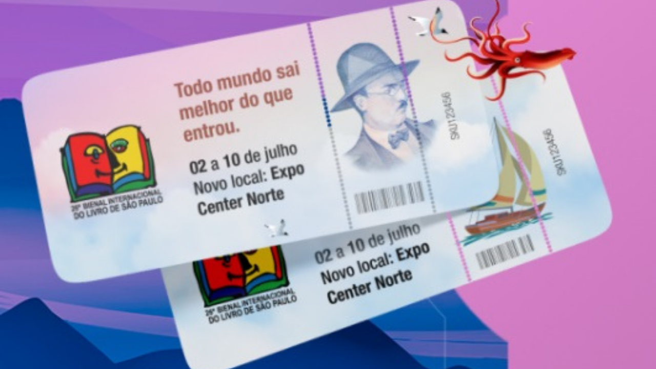 Bienal do Livro de SP 2022 inicia venda de ingresso com cashback